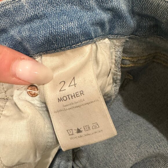 MOTHER Denim - The Looker Ankle Fray (Across the Map) - Picture 6 of 8